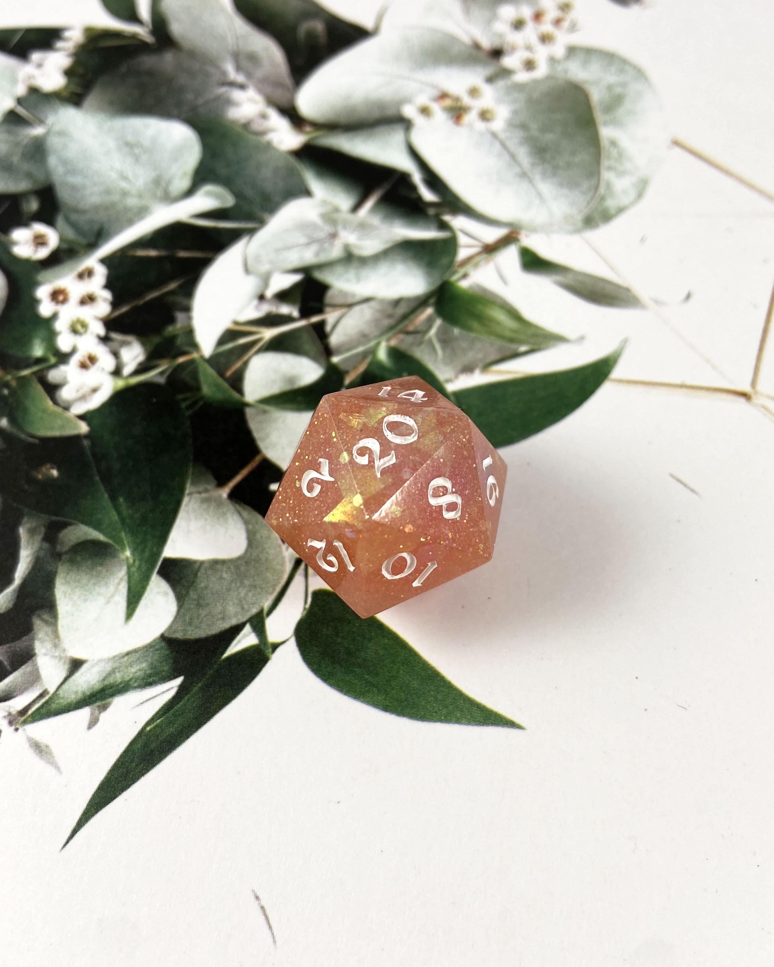 Peach Blossom D20 #2 by Charm the Senses